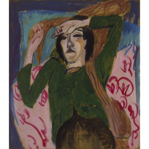Woman With a Green Blouse