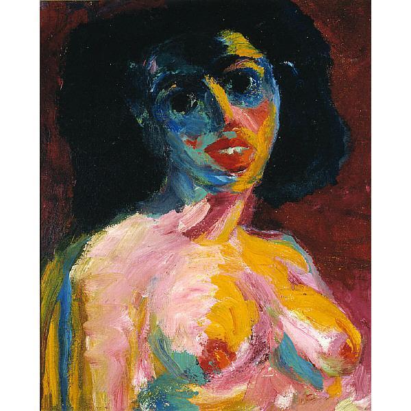 Nolde_Woman in Strong Light