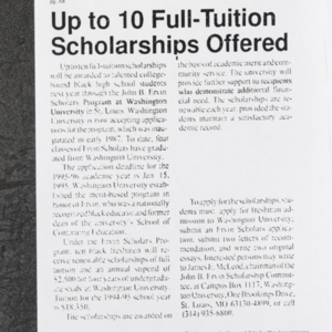 "Up to 10 Full-Tuition Scholarships Offered"