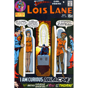 Superman&#039;s Girlfriend Lois Lane: I am Curious (Black)! (1970)