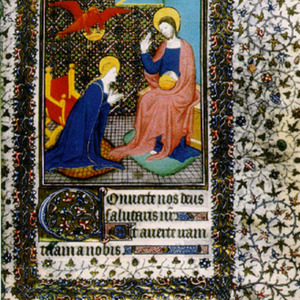 Coronation of the Virgin Mary from the Terry Hours, ca. 1420