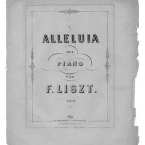 Alleluia : pour piano 