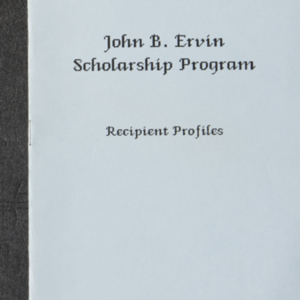 John B. Ervin Scholarship Program Recipient Profiles
