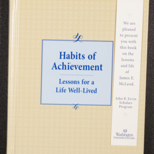 Habits of Achievement: Lessons for a Life Well-Lived