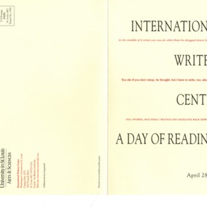 MSS051_VI-2_International_Writers_Center_Day_of_Readings_20010401_01.jpg