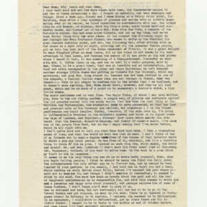 James Merrill letter to Hellen Ingram Merrill <br />
