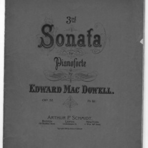 3rd sonata for pianoforte, op. 57 